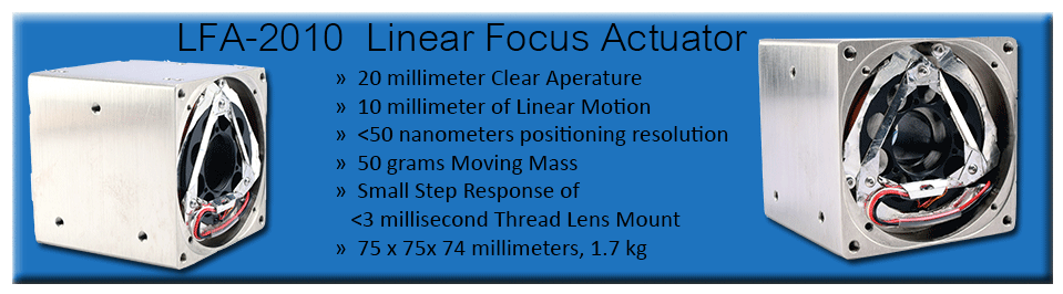 LFA-2010 Linear Focus Actuator