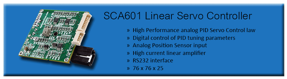 SCA601 Linear Servo Controller