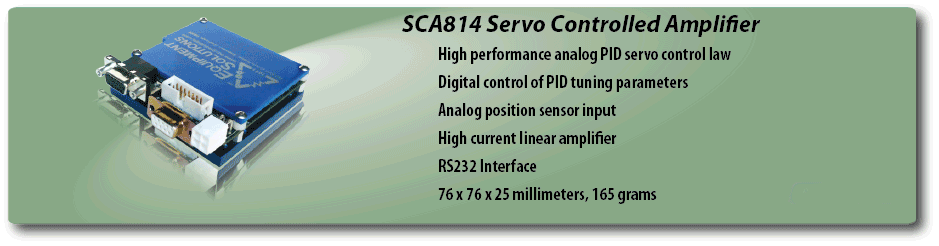 SCA-814 Servo Controlled Amplifier